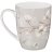 Кружка 420 мл серая &quot;White flower&quot; / 227343