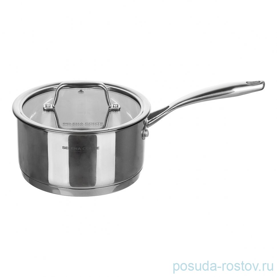 Ковш 18 см с крышкой 2,2 л "Roberto" / 366078