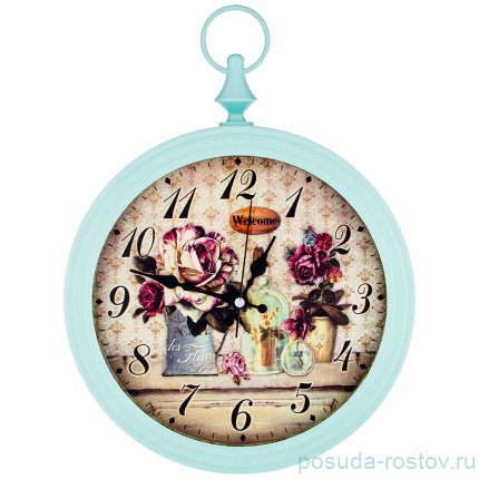 Часы настенные 30 х 40 см кварцевые круглые &quot;GALAXY&quot; / 234088