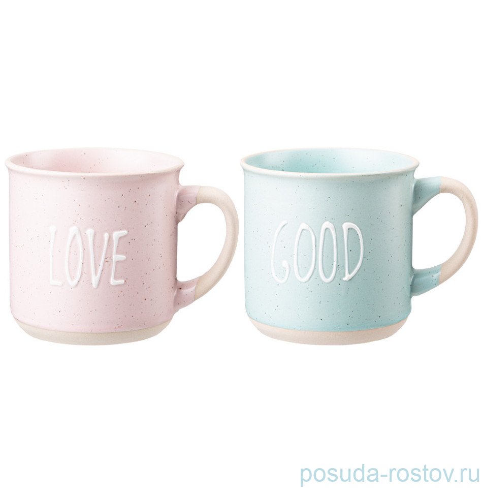 Набор кружек 330 мл 2 шт (крафтовая коробка) / 340783