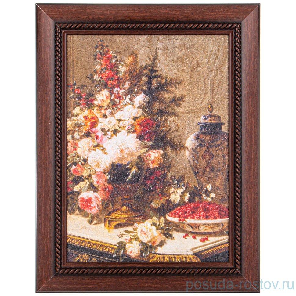 Картина 25 х 35 см /рамка коричневая / 270185