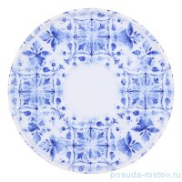 Набор блюдец 16 см 6 шт синие &quot;Optimo K0060&quot;  / 354088