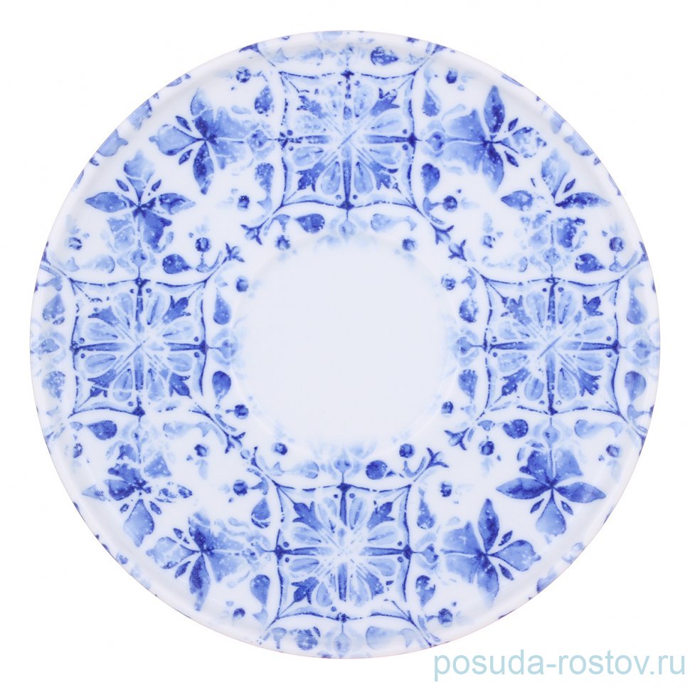 Набор блюдец 16 см 6 шт синие "Optimo K0060"  / 354088 Набор блюдец 16 см 6 шт синие "Optimo K0060"  / 354088