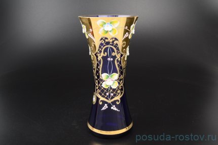 Ваза для цветов 22 см &quot;Лепка синяя&quot; 3 / 042178