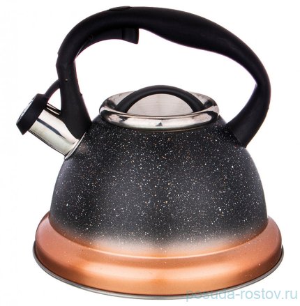 Чайник 2,5 л со свистком индукционное капсульное дно &quot;Agness&quot; / 213763