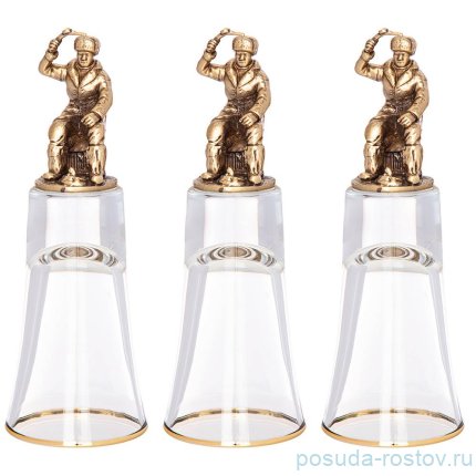 Стопки 60 мл 3 шт штрафные &quot;Зимняя рыбалка&quot; / 274844