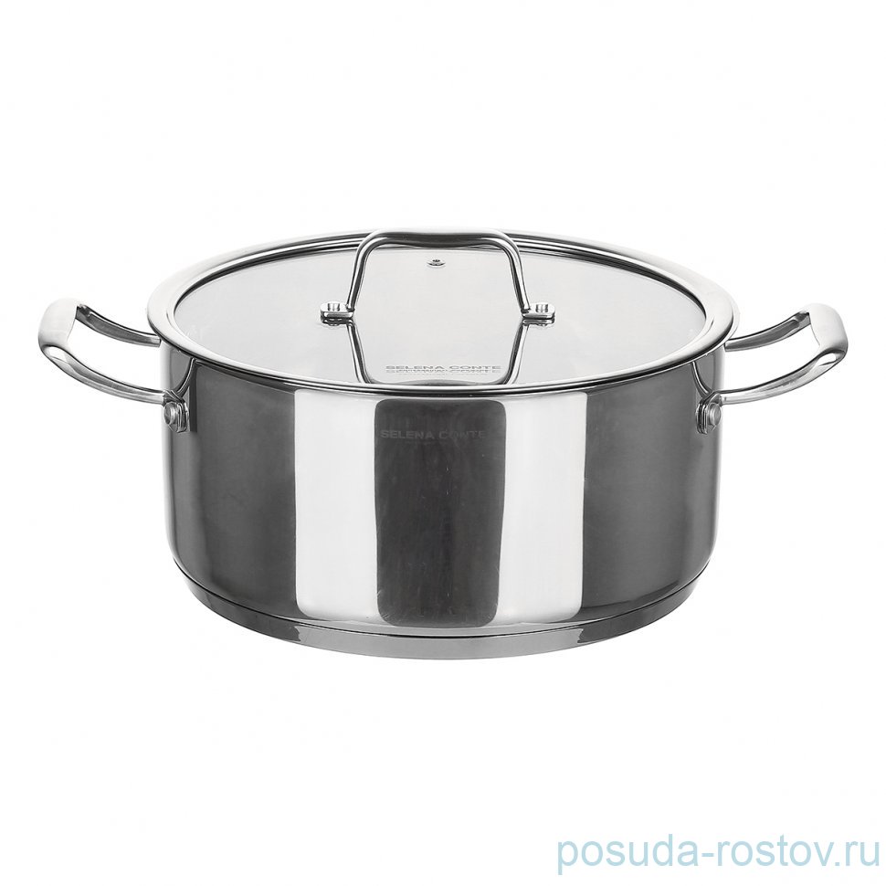 Кастрюля 28 см с крышкой 7,8 л "Roberto" / 366101 Кастрюля 28 см с крышкой 7,8 л "Roberto" / 366101