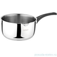 Ковш 16 х 10 см со сливным носиком 2,1 л черная ручка &quot;SINGLE COOKWARE&quot; / 298316