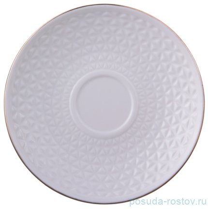 Набор чайных пар 220 мл 6 шт &quot;отводка золото&quot; / 194413