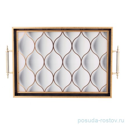 Поднос 31 х 43 см прямоугольный с ручками &quot;Dementia Koleksiyon&quot; / 341552