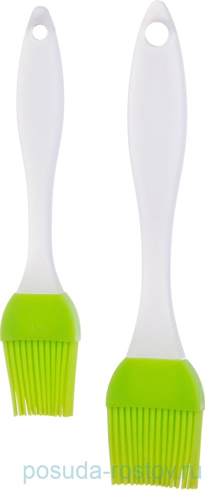 Кисточки 2 шт (17, 21 см) /зелёные / 193167