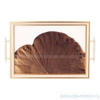 Поднос 31 х 43 см прямоугольный с ручками &quot;Dementia Koleksiyon&quot; / 341553