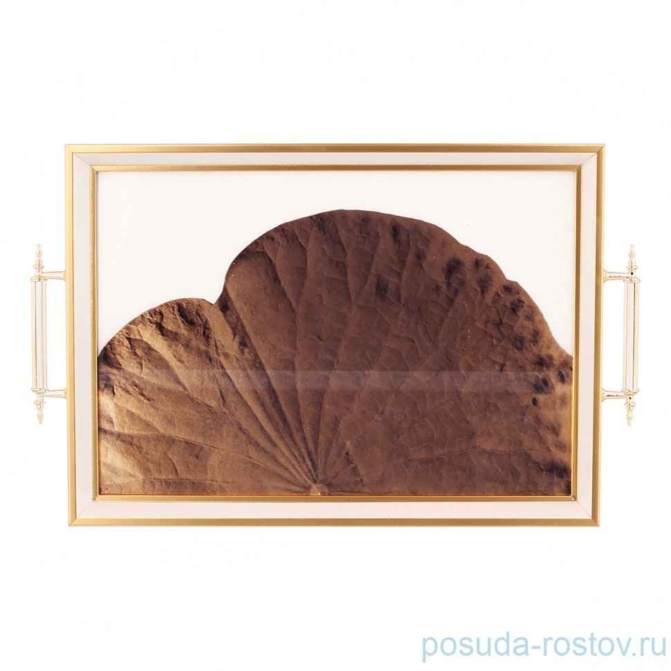 Поднос 31 х 43 см прямоугольный с ручками "Dementia Koleksiyon" / 341553 Поднос 31 х 43 см прямоугольный с ручками "Dementia Koleksiyon" / 341553