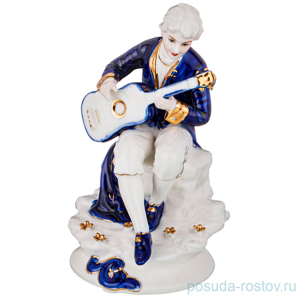 Статуэтка 17 см "Blau weiss /Музыкант" / 225549