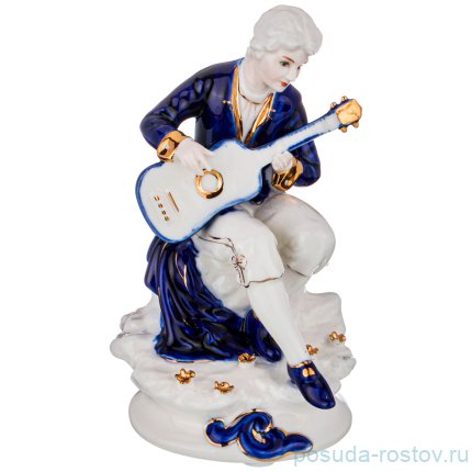 Статуэтка 17 см &quot;Blau weiss /Музыкант&quot; / 225549