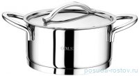 Кастрюля 16 х 10 см с крышкой 1,8 л &quot;SINGLE COOKWARE&quot; / 284252