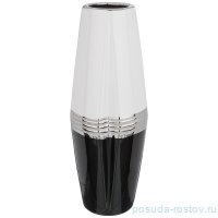 Ваза для цветов 12 х 12 х 33 см декоративная &quot;Чёрно-белая коллекция&quot; / 200086
