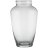 Ваза для цветов 32 см &quot;Amphora /Прозрачная&quot; / 210959