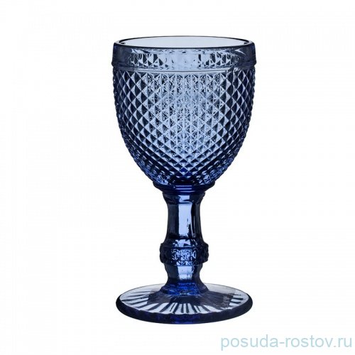 Бокалы для белого вина 250 мл 6 шт "Ромб /ультрамариновые" / 165570