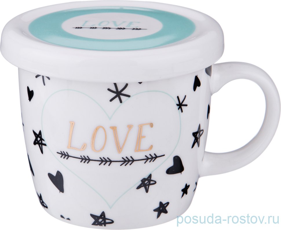 Кружка заварочная 375 мл "Love" / 208626