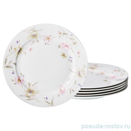 Набор тарелок 26,5 см 6 шт &quot;Поцелуй гейши&quot; / 192593