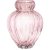 Ваза для цветов 20 см розовая "Audrey" / 366213