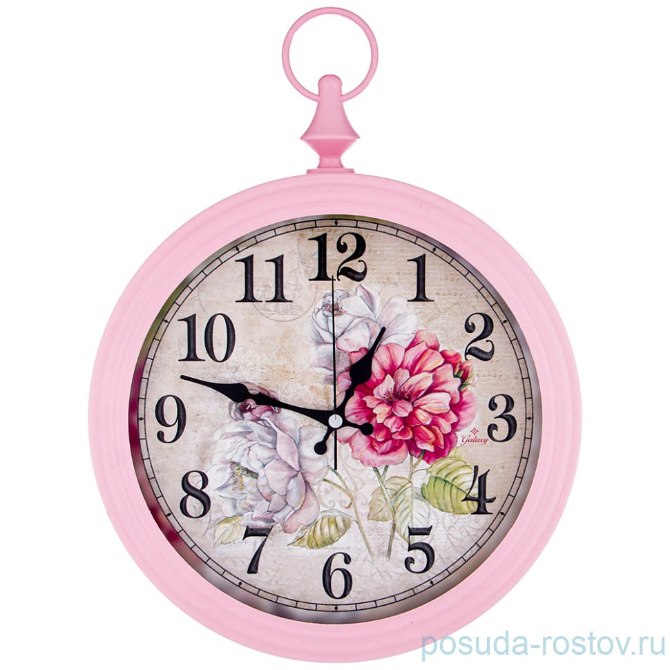 Часы настенные 30 х 40 см кварцевые круглые "GALAXY" / 234089