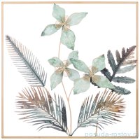 Панно настенное 50,2 х 50,2 х 5,1 см &quot;Цветочная симфония&quot; / 260015