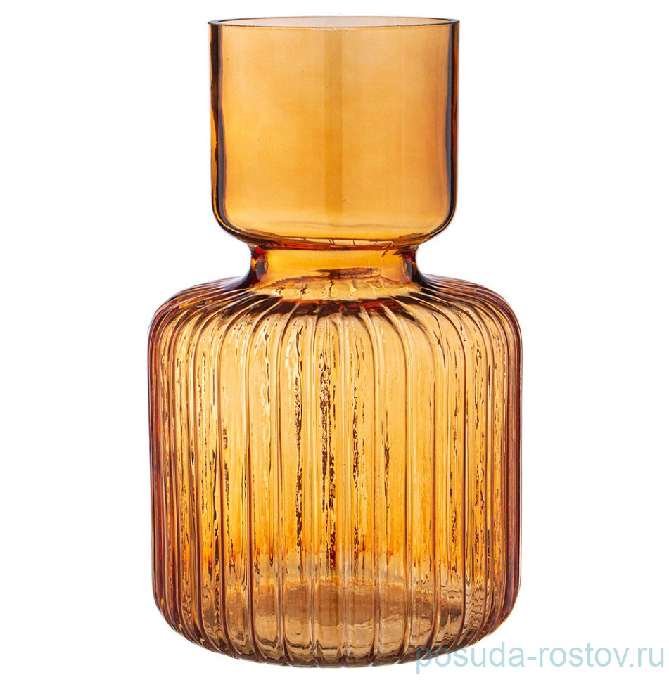 Ваза для цветов 16 х 27 см "Amelie amber"  / 336358