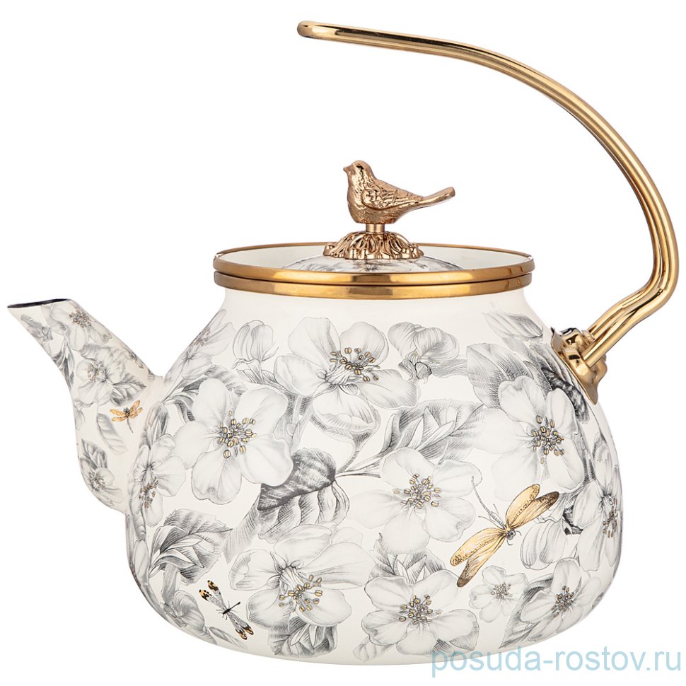 Чайник 3 л эмалированный "Яблоневый сад" / 263605 Чайник 3 л эмалированный "Яблоневый сад" / 263605