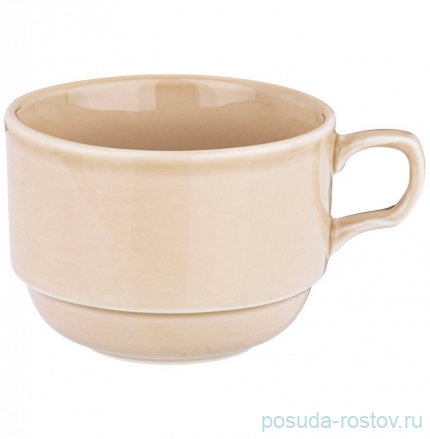 Чашка чайная 250 мл &quot;tint /бежевый&quot; (6шт.) / 263504