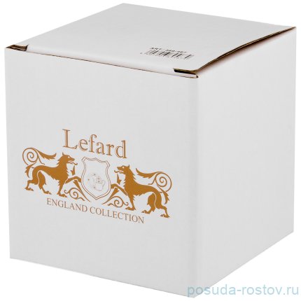 Кружка 400 мл &quot;Узор на бежевом /Золотые ленты&quot; / 190764