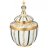 Конфетница 22 х 22 х 35 см с крышкой &quot;Crown&quot; / 273826
