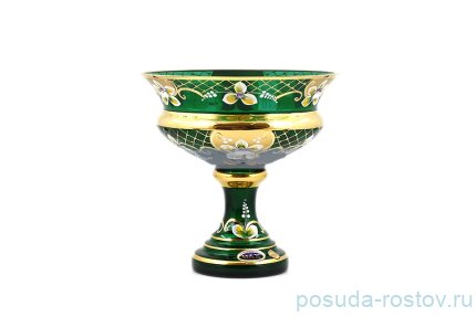 Конфетница 20 см н/н &quot;Лепка зелёная&quot; SC / 135937