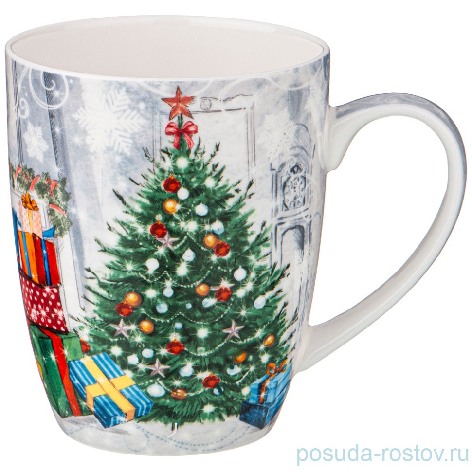 Кружка 400 мл "с новым годом!" / 228614