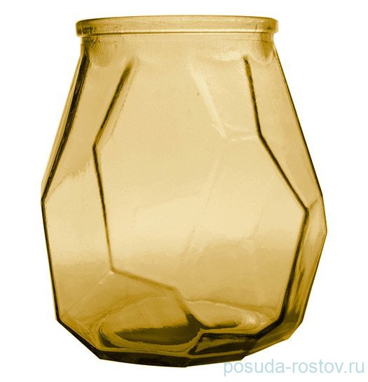 Ваза для цветов 19 см светло-коричневый "Origami" / 323166