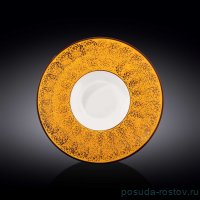 Тарелка 27 см глубокая жёлтая &quot;Splash&quot; / 261831