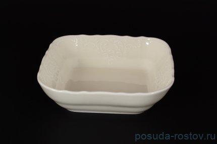 Салатник 16 см квадратный &quot;Бернадотт /Без декора /СК&quot; / 097800