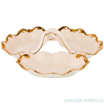 Менажница 28 см &quot;золотая окантовка&quot; / 197664