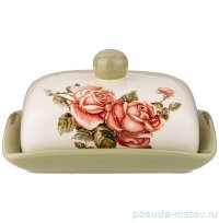 Маслёнка 17 х 12,5 х 8,5 см &quot;Корейская роза&quot; / 284865