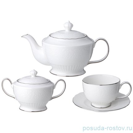 Чайный сервиз на 6 персон 14 предметов (без молочника) &quot;Bouquet&quot; / 344508