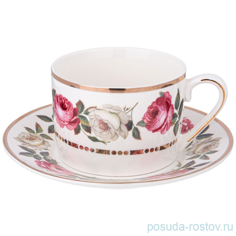 Чайная пара 250 мл "Melody of roses" / 344670
