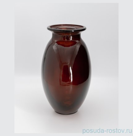 Ваза для цветов 26 см тёмно-коричневый &quot;Neon&quot; / 323159