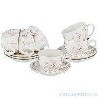 Набор чайных пар 6 шт &quot;Поцелуй гейши&quot; / 192595