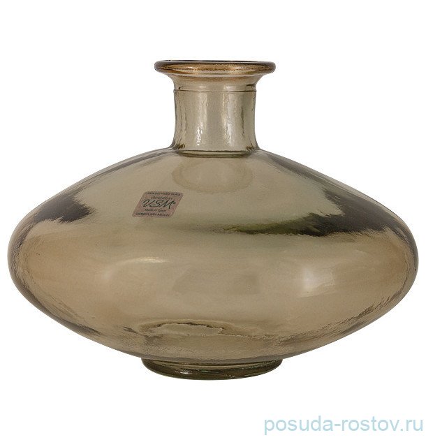 Ваза для цветов 16 см коричневая "peach cream" (инд.упаковка) / 292091 Ваза для цветов 16 см коричневая "peach cream" (инд.упаковка) / 292091