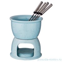 Набор для фондю 270 мл серо-голубой &quot;Лимаж&quot; / 207370