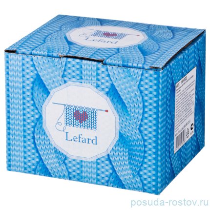 Кружка 550 мл &quot;Вязанка /Розовая&quot;   / 187114