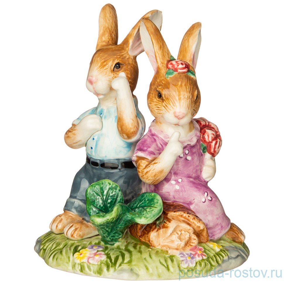 Фигурка 11 х 10 х 12 см "Кролики" / 268570
