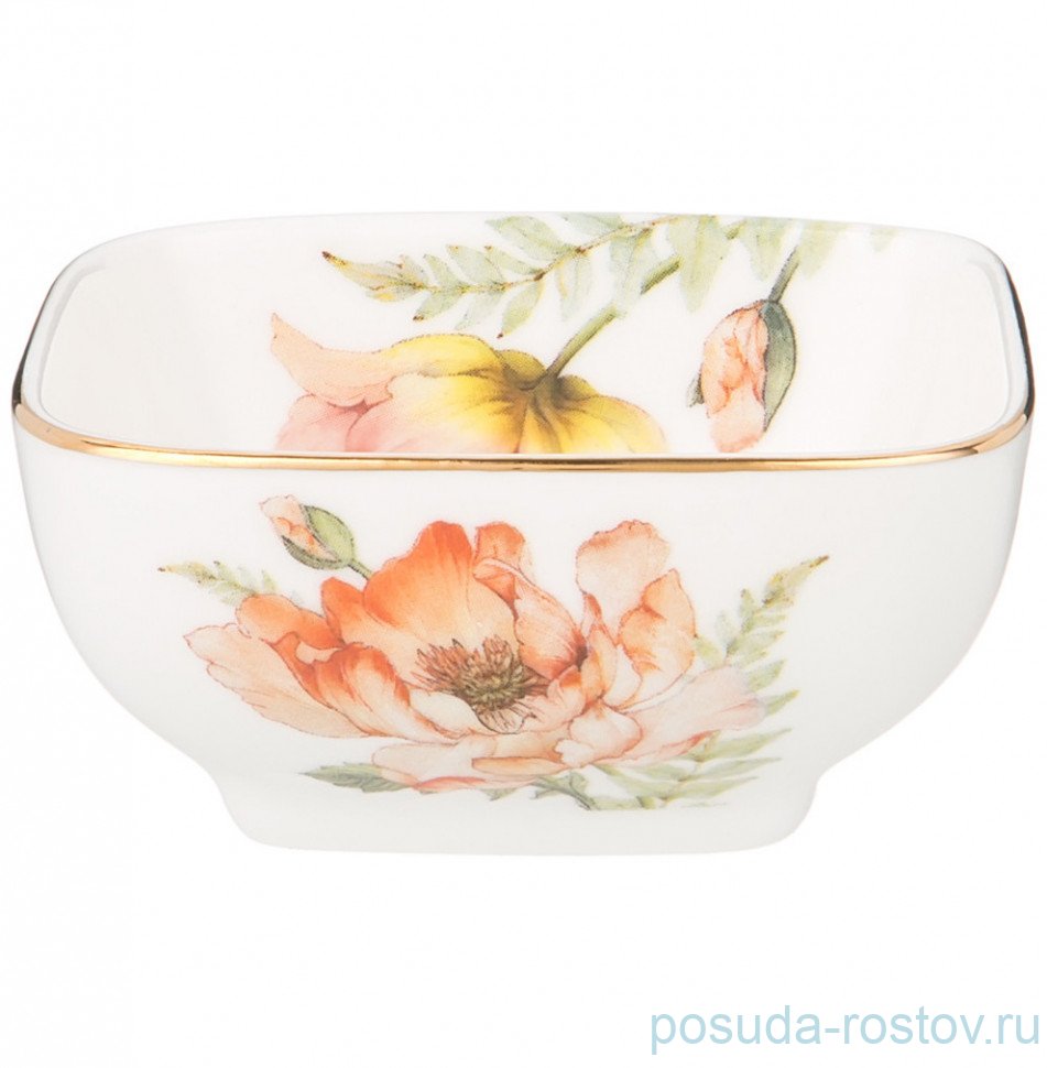 Салатник 8 х 4 см квадратный 100 мл "Sense" (2шт.) / 300100