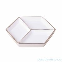 Менажница 25 х 21 х 3 см &quot;Отводка платина&quot; / 342787